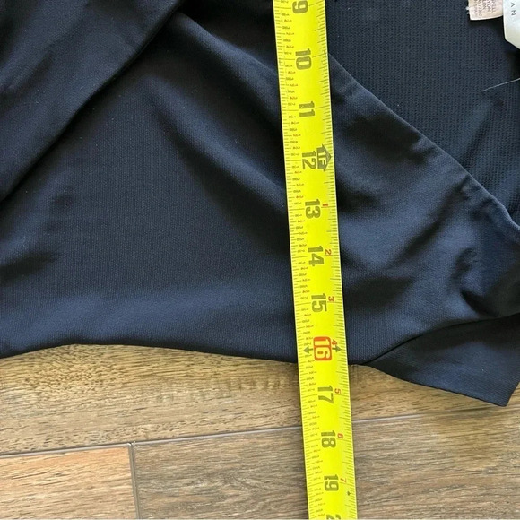 Zara Women Wrap Dress Cap Sleeve Black Size M - Picture 9 of 13